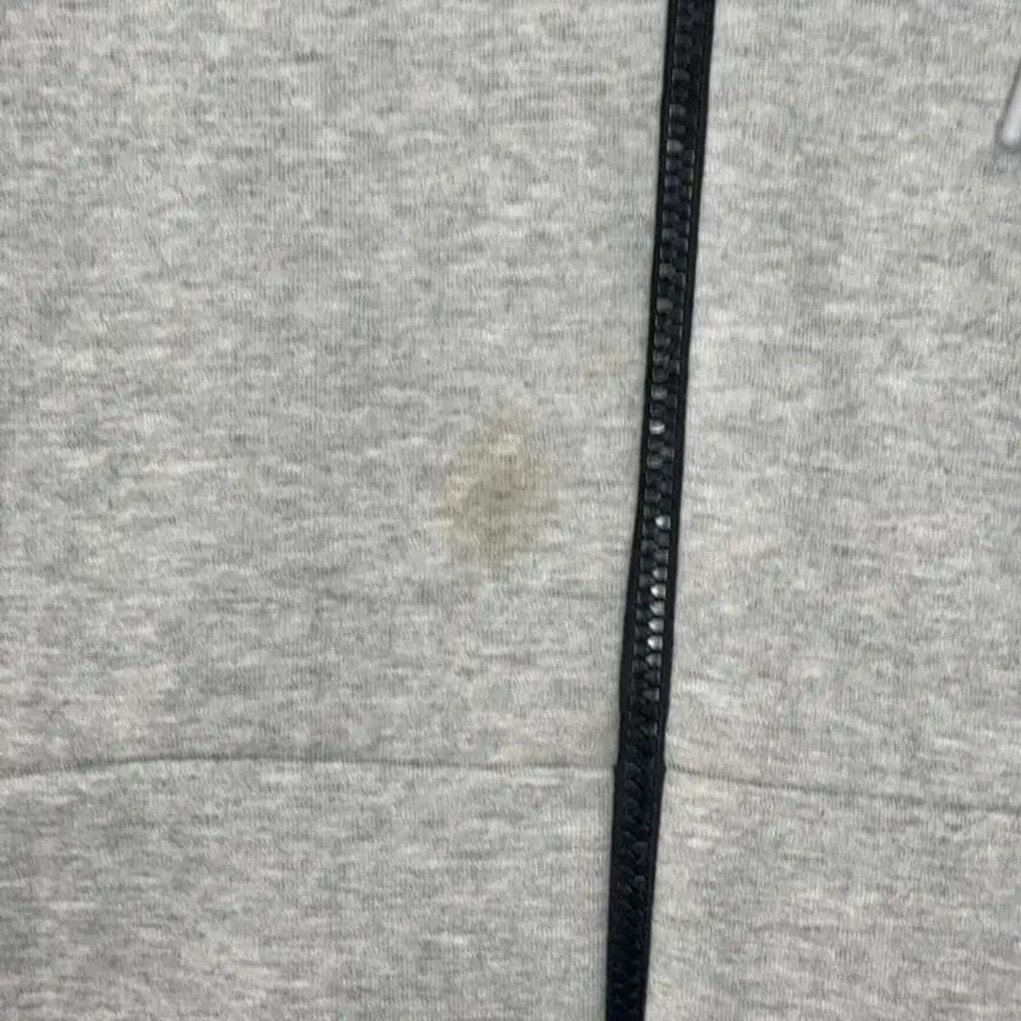 데상트 로고 그레이 후드집업 L 상품이미지3