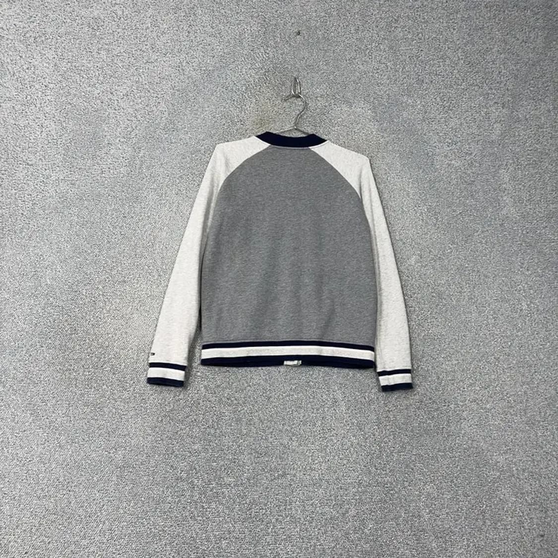 타미힐피거 빅로고 그레이 코튼 스타디움 자켓 M 상품이미지2