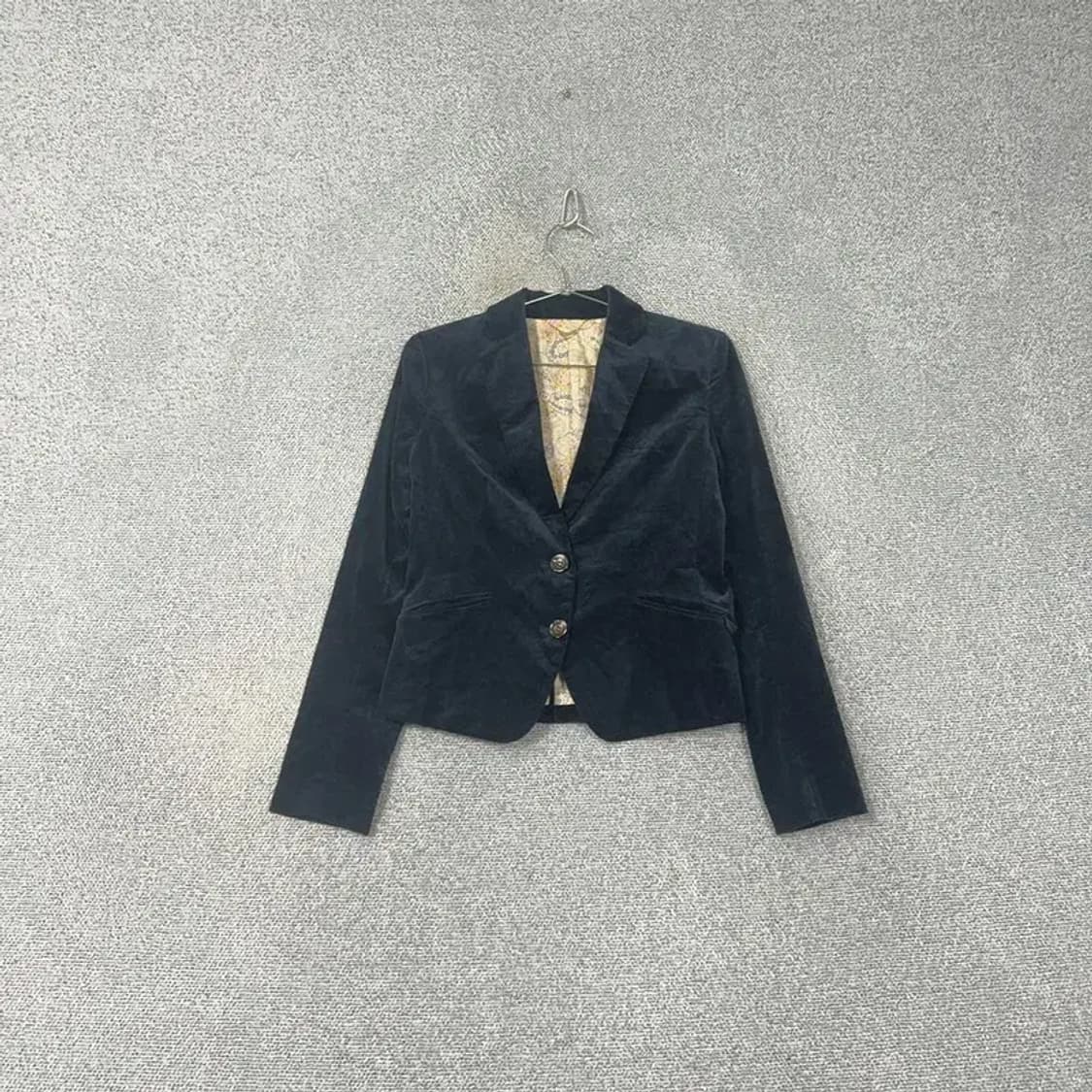 유니클로 재팬 밸벳 네이비 블레이저 상품이미지1