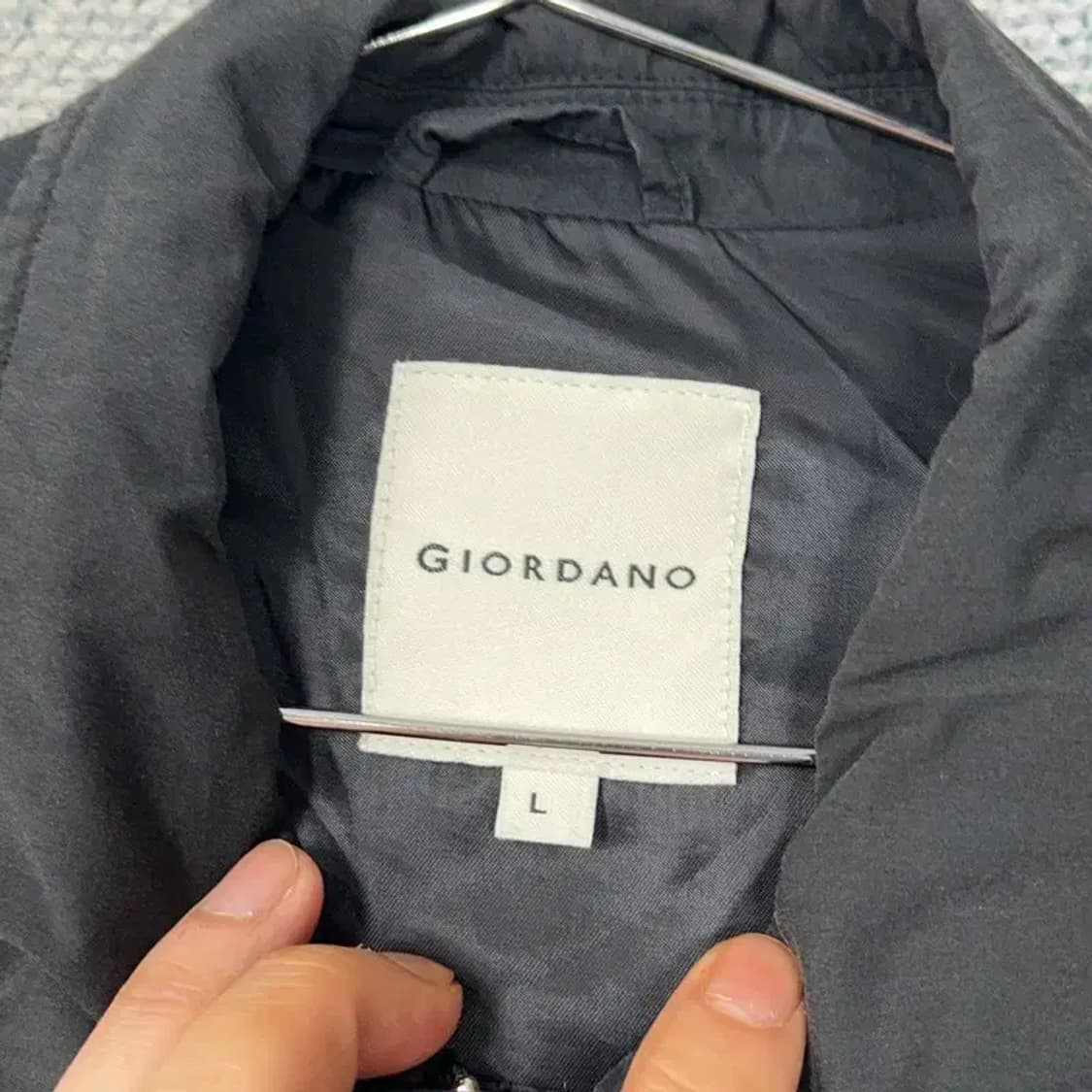 지오다노 블랙 나일론 자켓 L 상품이미지3