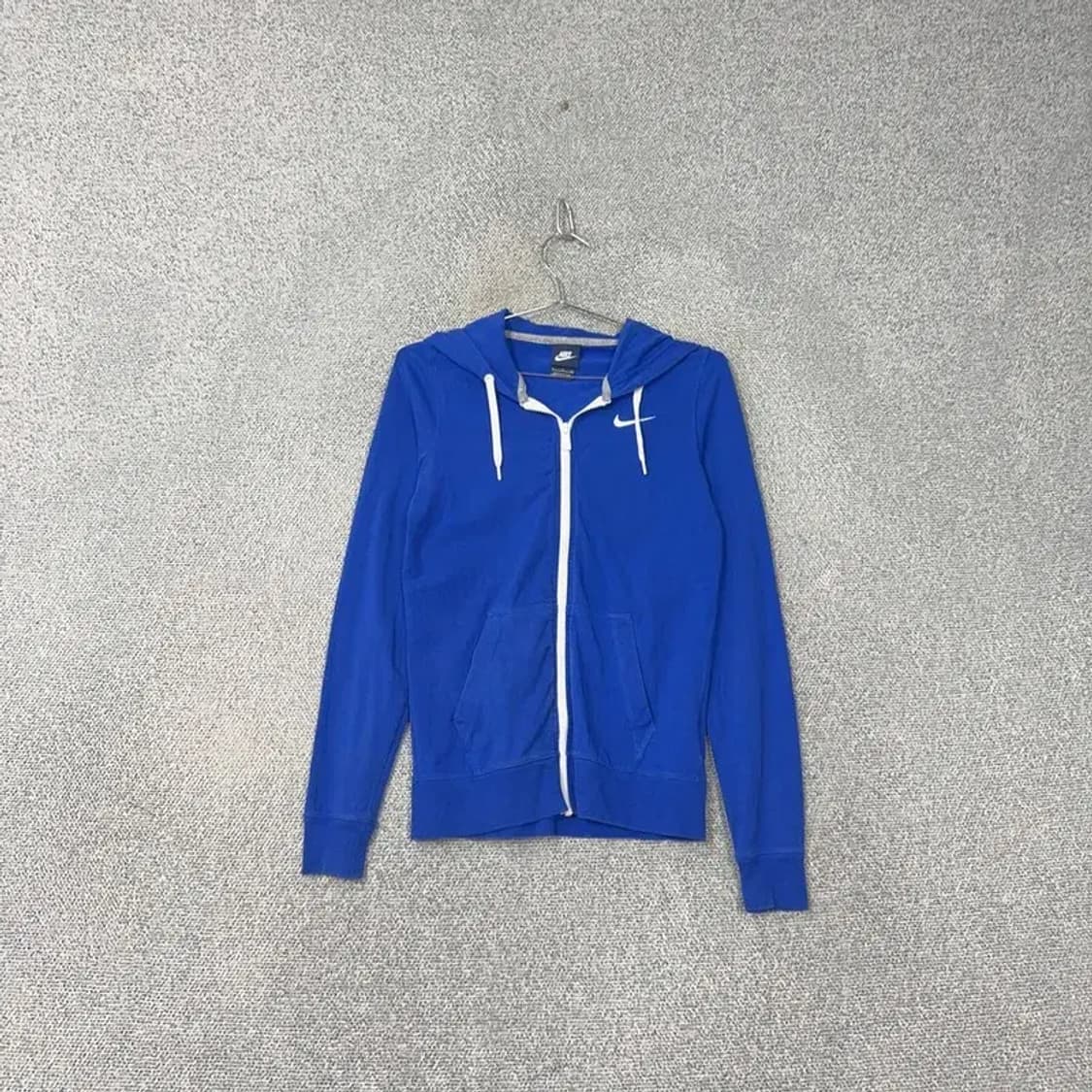 나이키 블루 로고 스우시 후드집업 S 상품이미지1