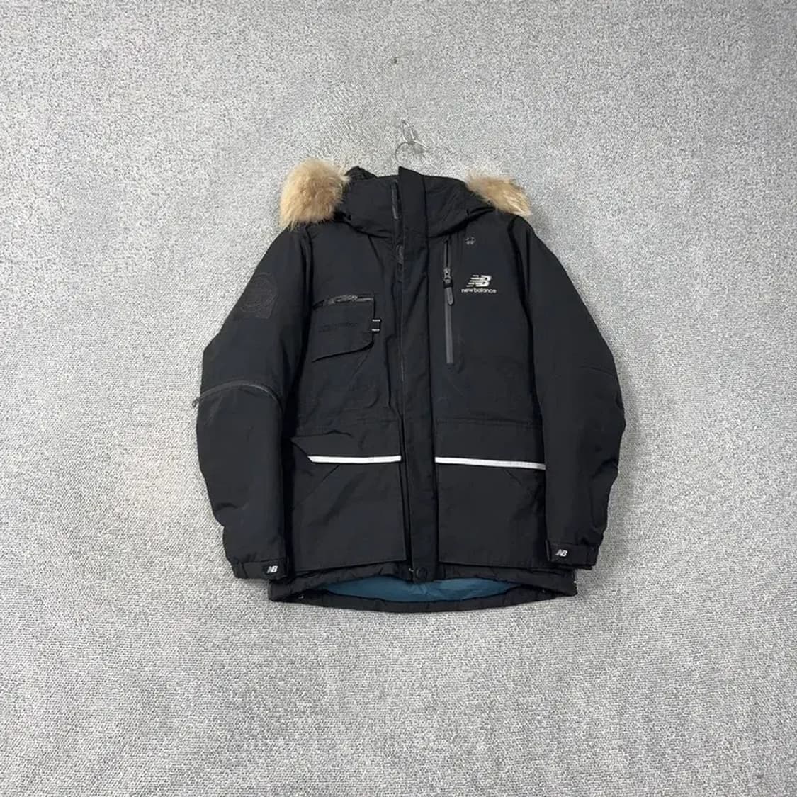 뉴발란스 구스다운 블랙 패딩 S 상품이미지1