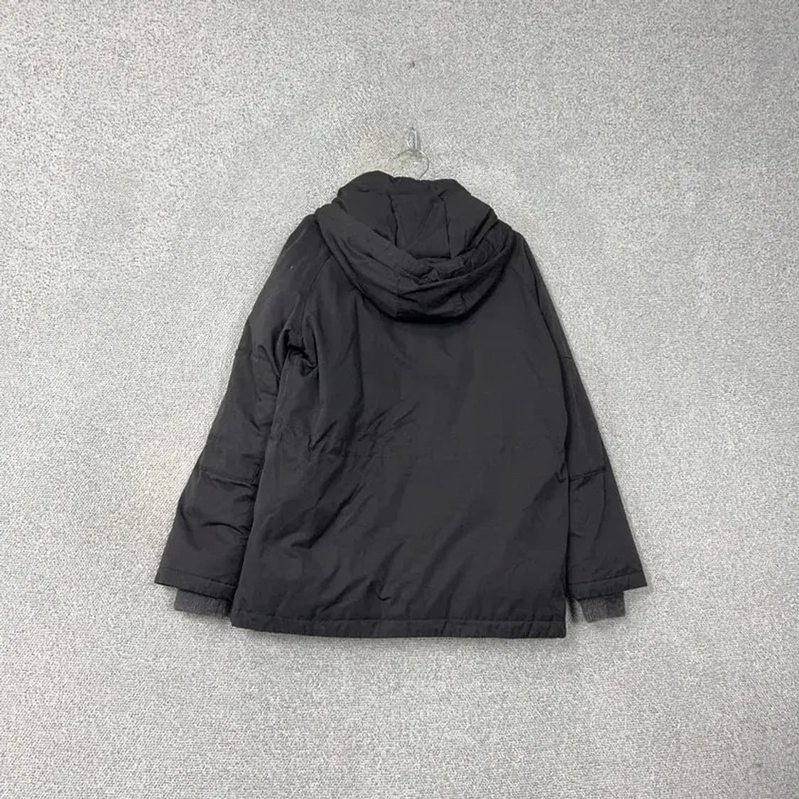 캉골 로고 블랙 덕다운 패딩 XL 상품이미지2