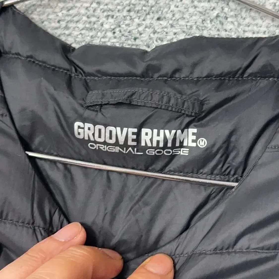 그루브라임 블랙 경량 패딩 조끼 M 상품이미지5