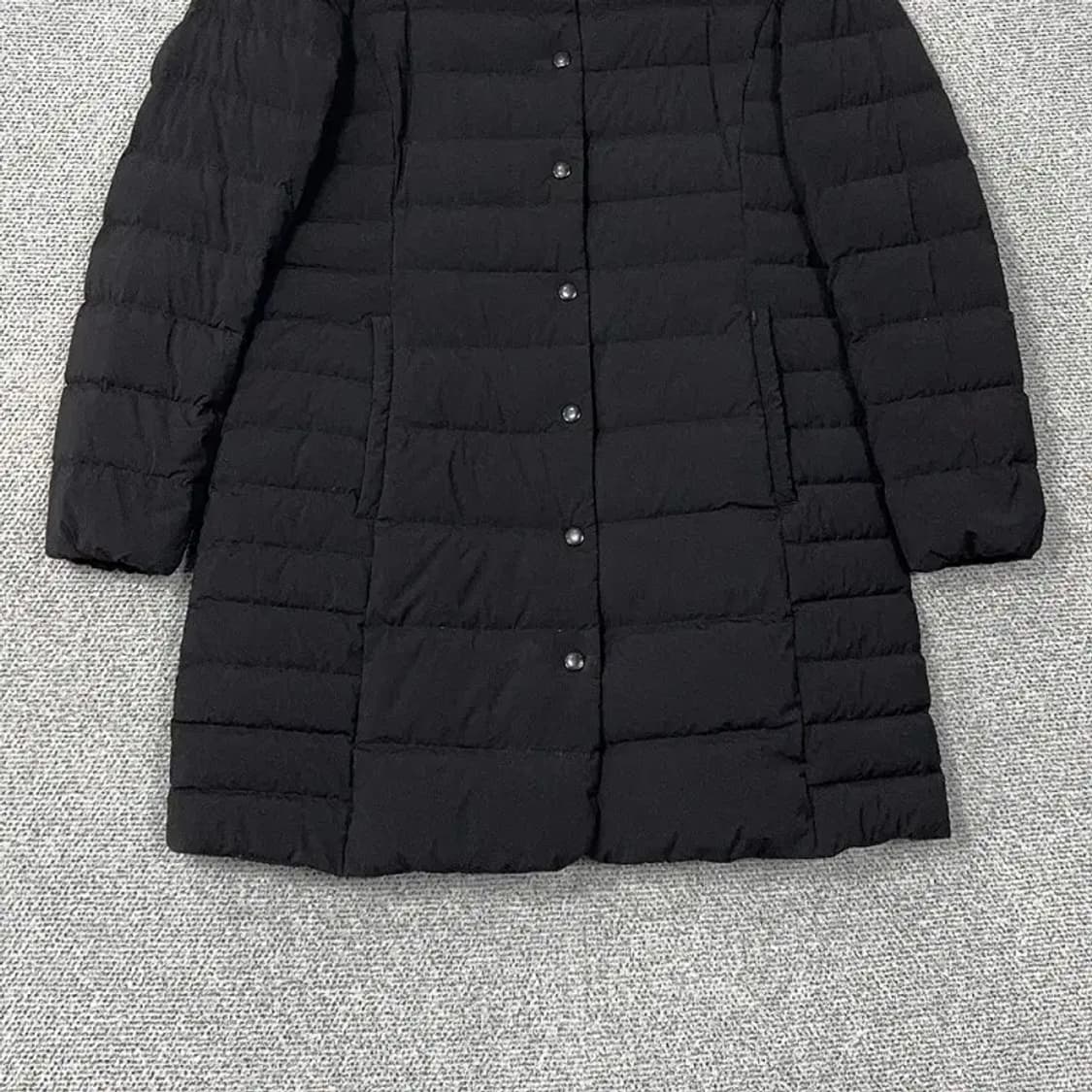 해지스 여성 블랙 경량 롱 패딩 90-165 상품이미지4