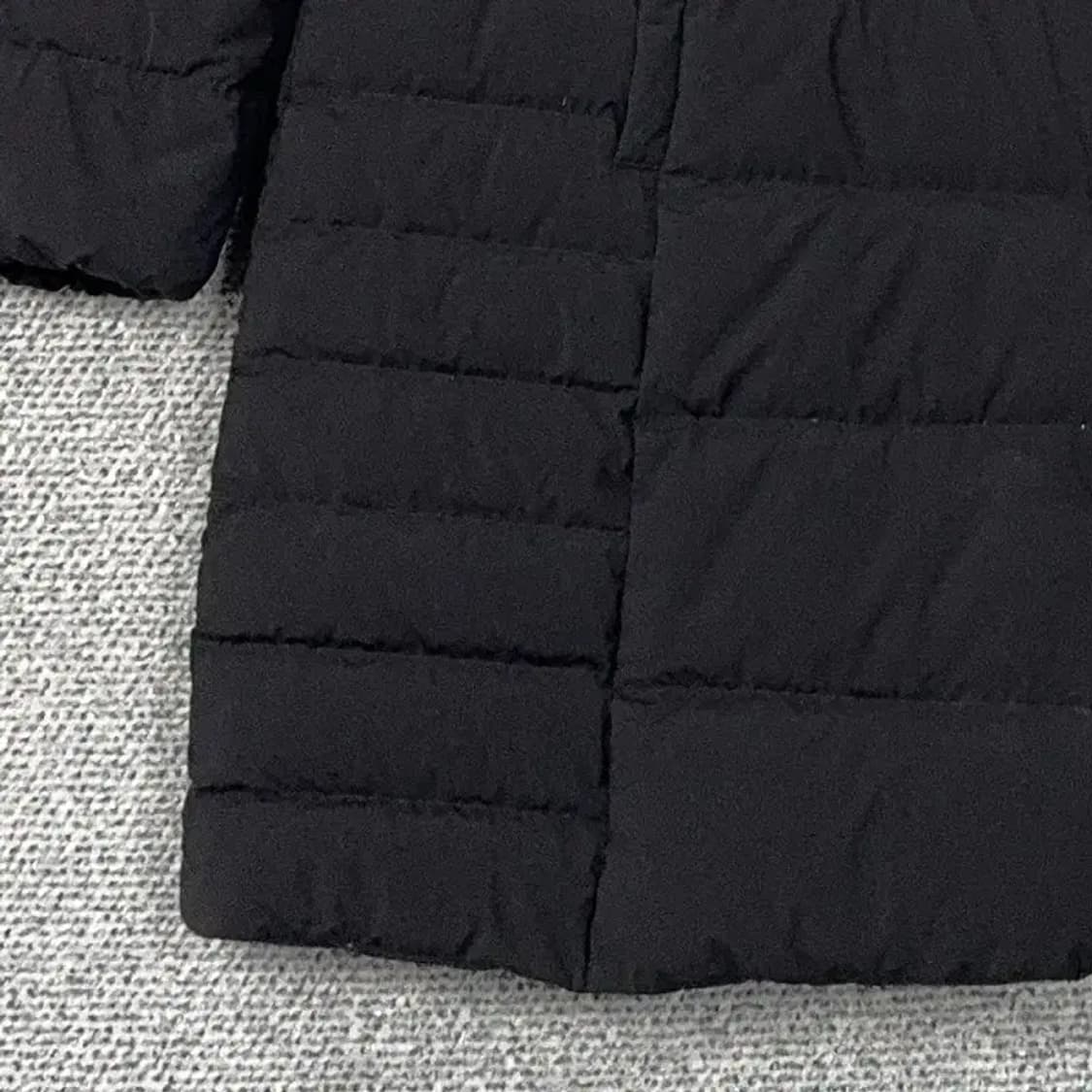 해지스 여성 블랙 경량 롱 패딩 90-165 상품이미지5