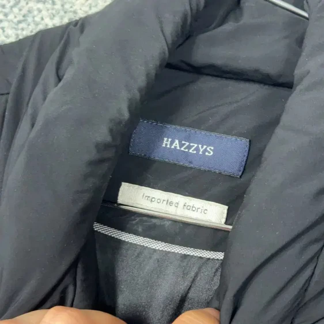 해지스 여성 블랙 경량 롱 패딩 90-165 상품이미지6