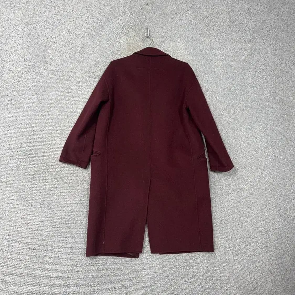 쉬스미스 여성 버건디 울 코트 95 상품이미지2