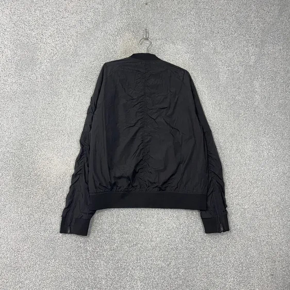 내셔널지오그래픽 블랙 로고 완장 로고 MA-1 블루종 XXL 상품이미지2