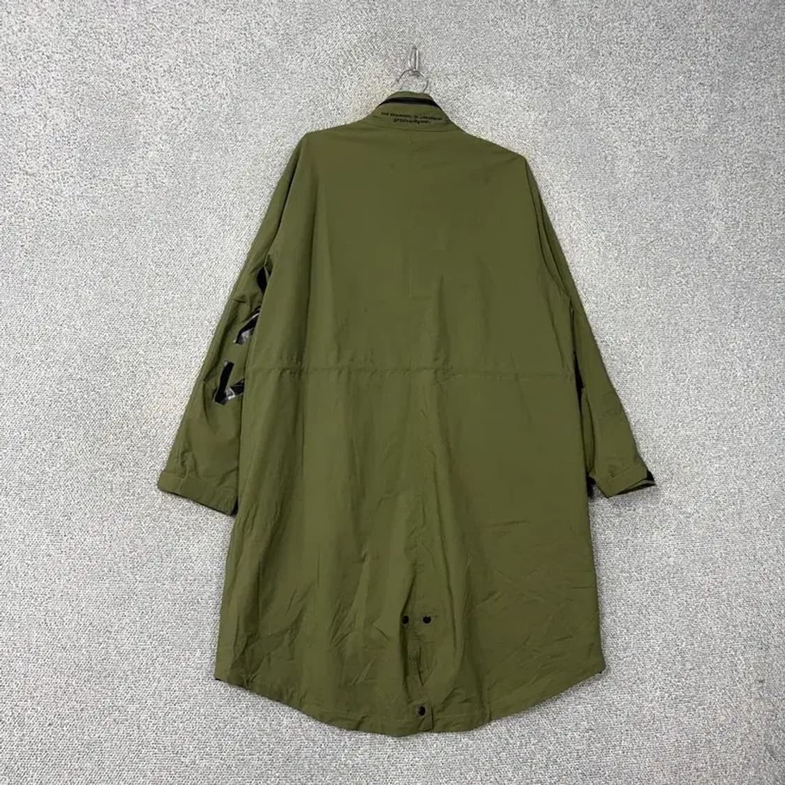 그루브라임 빈티지 카키 프린팅 야상 코트 L 상품이미지2