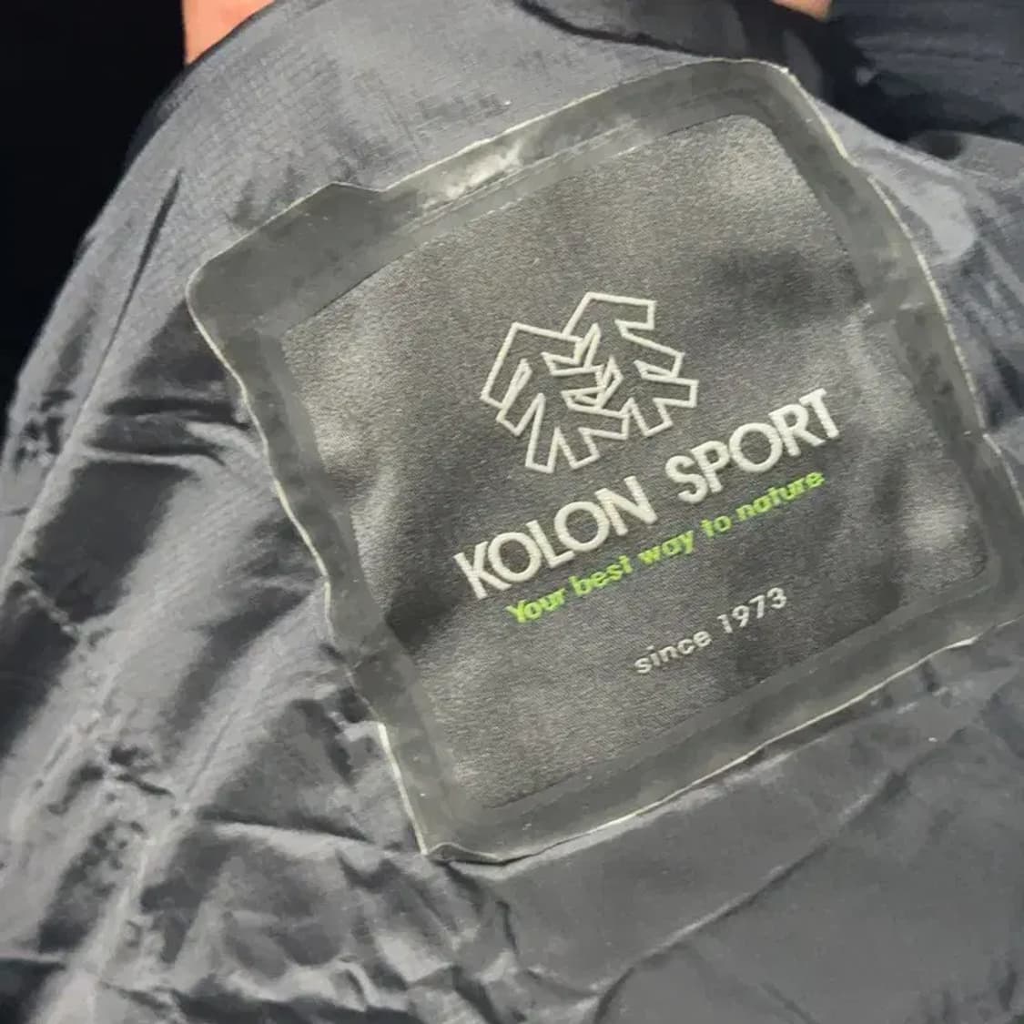 코오롱 남성 쿼드포켓 캐주얼 방한 거위털 구스다운 점퍼 롱패딩 100 상품이미지3