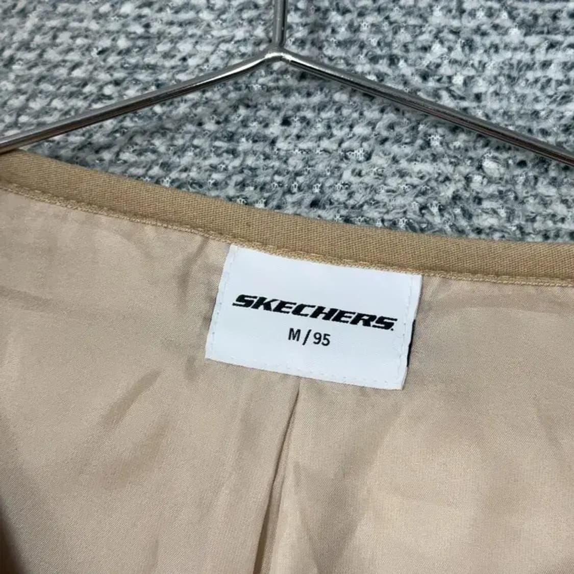 스케쳐스 베이지 후리스 M 상품이미지2