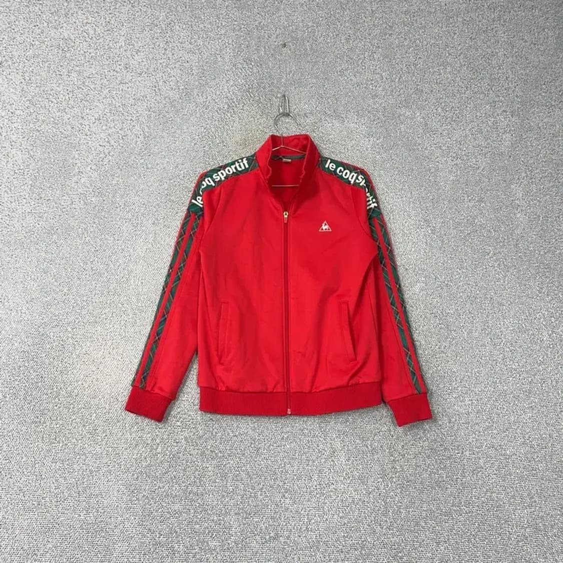 르꼬끄 여성 기능성 레드 트랙탑 져지 M 상품이미지1