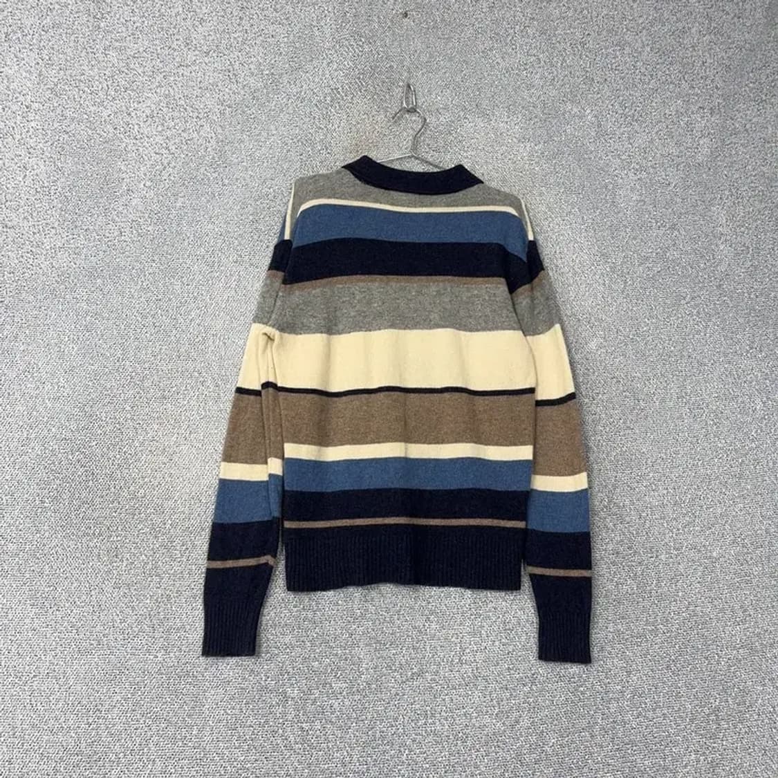 해지스 스트라이프 남성 캐주얼 니트 M 상품이미지2