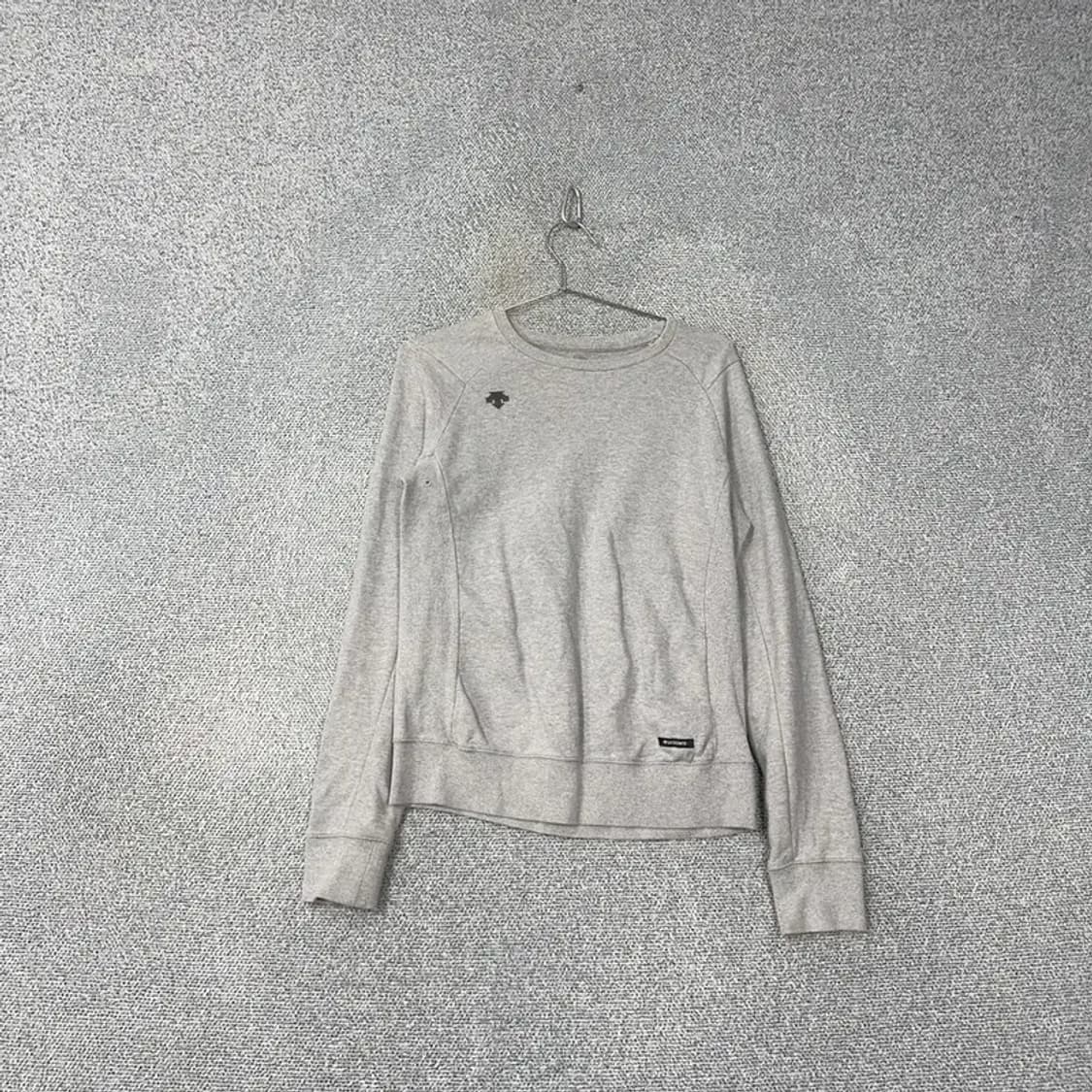 지프 라이트 그레이 심플 로고 맨투맨 90 상품이미지1