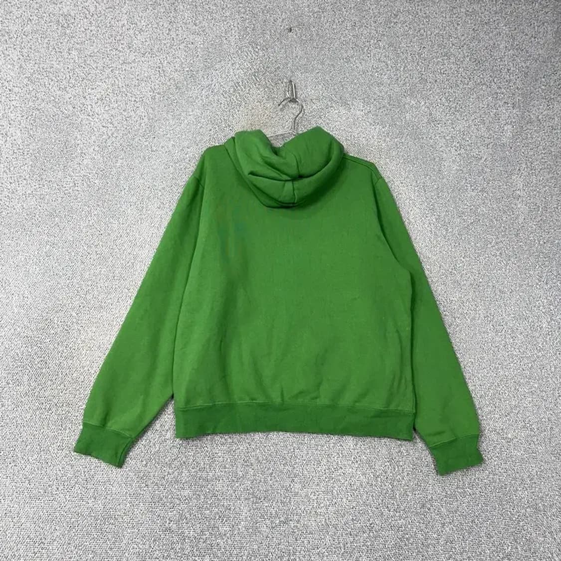 노스페이스 로고 프린팅 그린 빈티지 후드티 L 상품이미지2