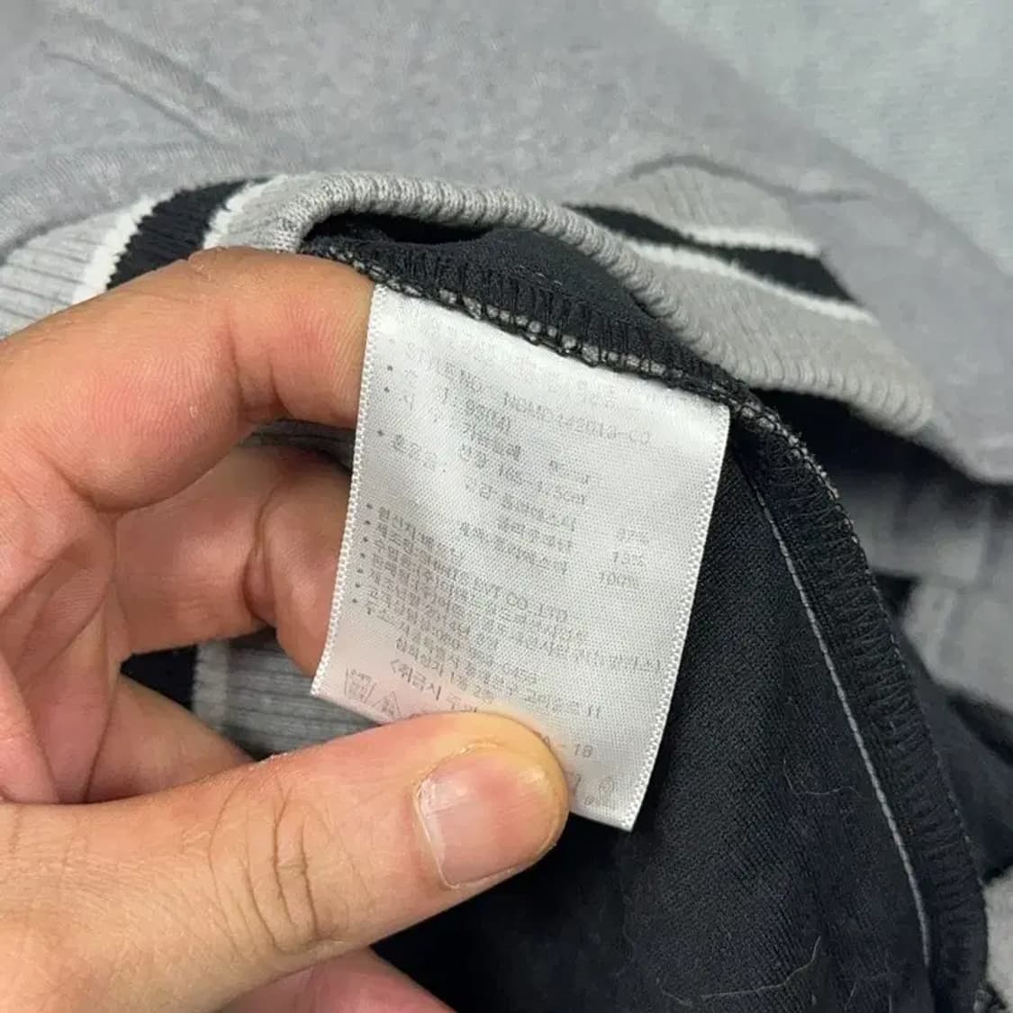 뉴발란스 로고 기능성 그레이 후드집업 M 상품이미지6