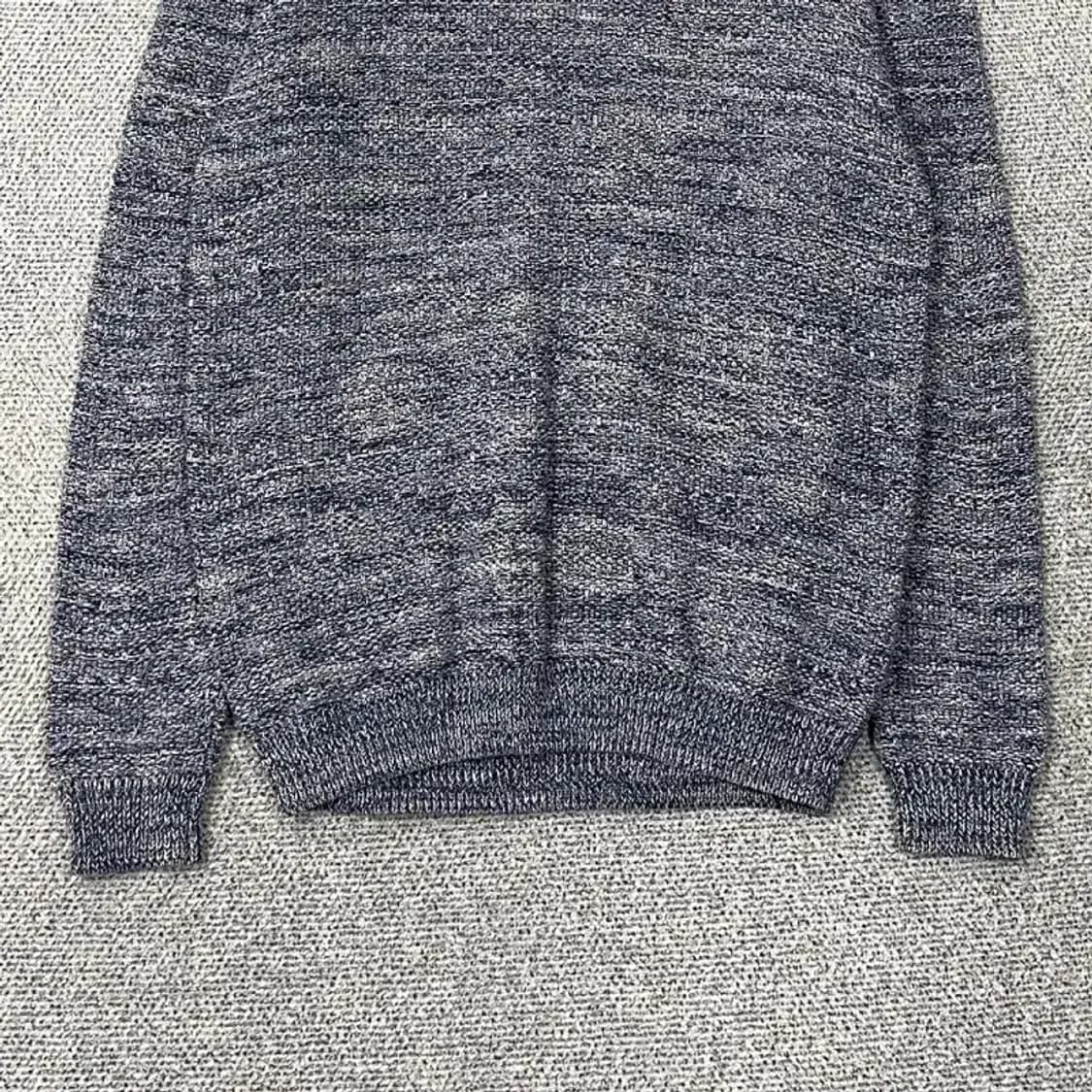 자라 남성 캐주얼 블루 니트 M 상품이미지4