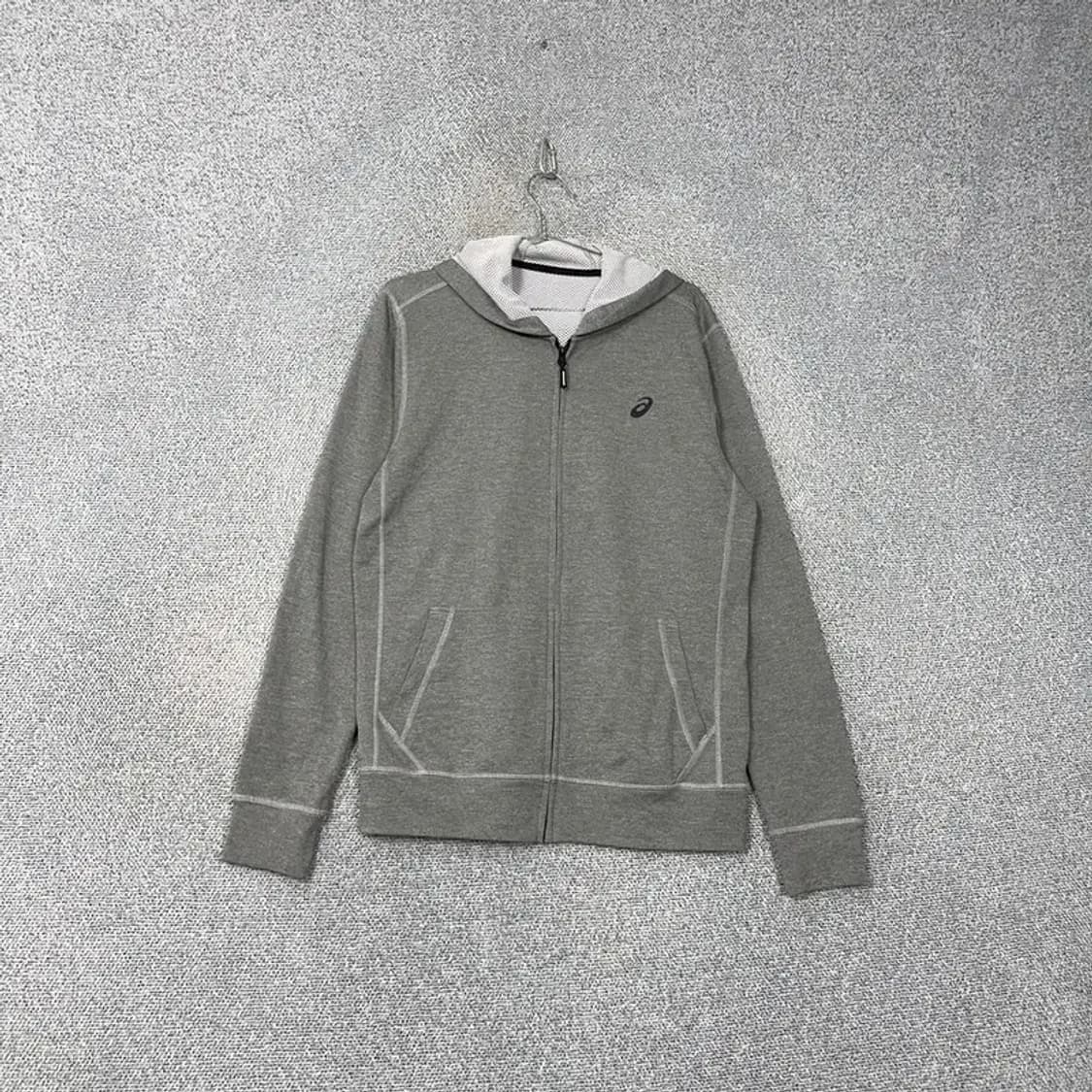 아식스 기능성 로고 후드집업 XXL 상품이미지1