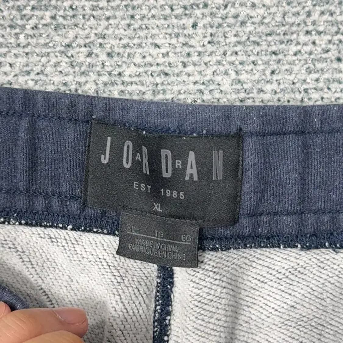 조던 로고 네이비 조거팬츠 XL 상품이미지5