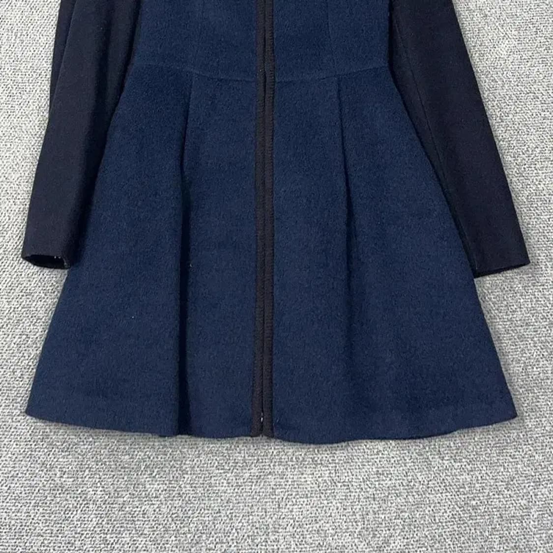 플라스틱아일랜드 네이비 울 코트 S 상품이미지4