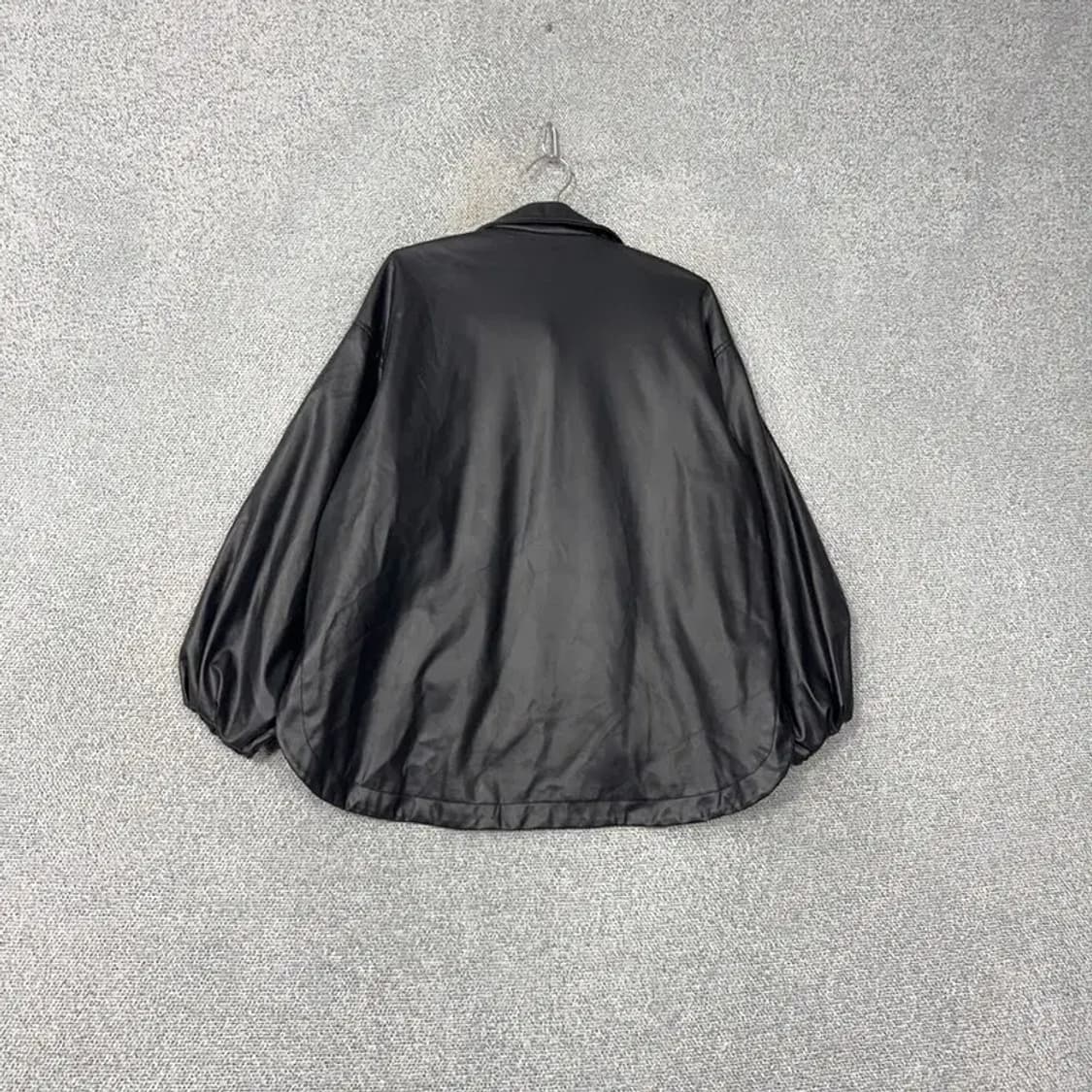 자라 레더 블랙 블루종 자켓 S 상품이미지2