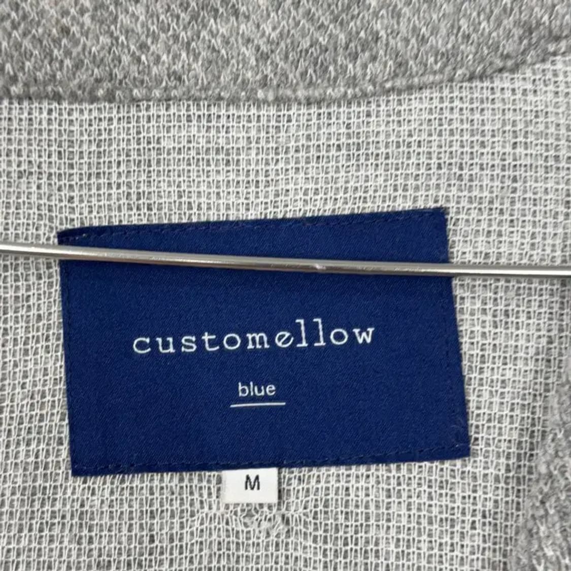 커스텀멜로우 포켓 그레이 롱 가디건 M 상품이미지5