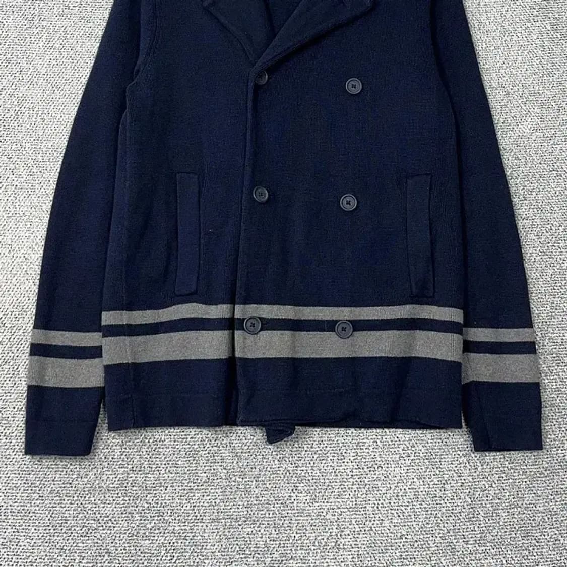 타미힐피거 네이비 코튼 버튼 피 가디건 S 상품이미지4