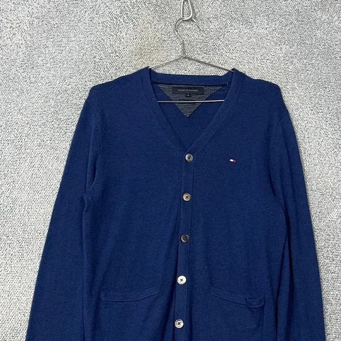 타미힐피거 네이비 울 캐시미어 니트 가디건 S 상품이미지3