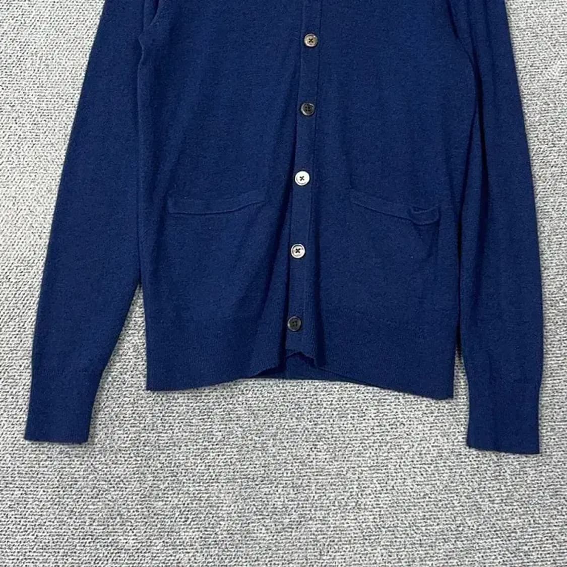 타미힐피거 네이비 울 캐시미어 니트 가디건 S 상품이미지4