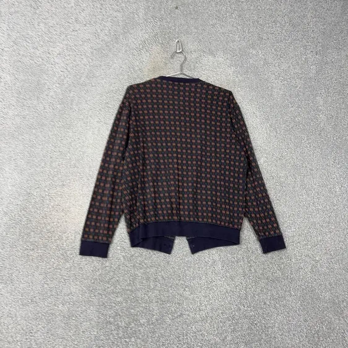 닥스 빈티지 체크 가디건 M 상품이미지2