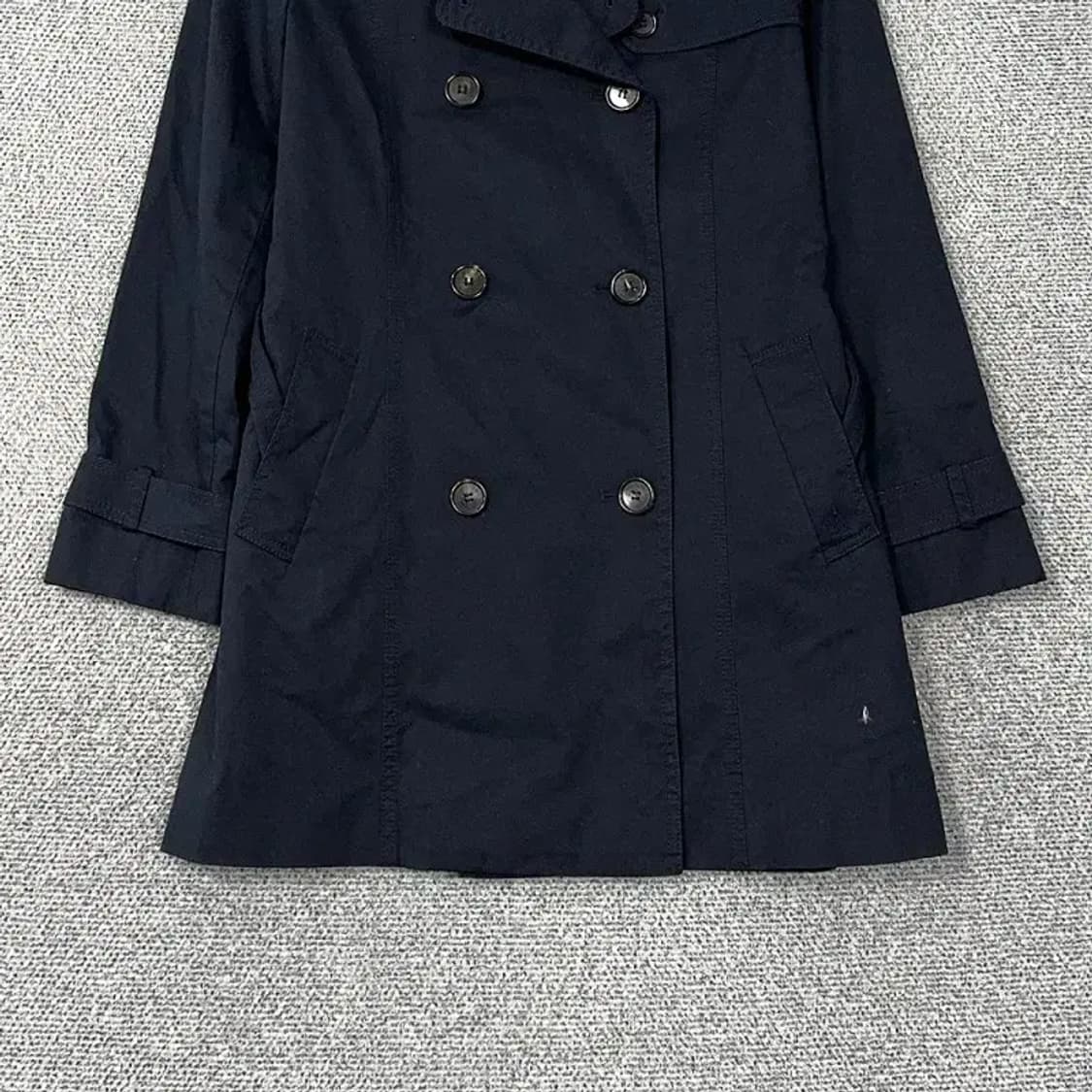 빈폴 레이디 여성 클래식 네이비 벨티드 피 코트 90 상품이미지4