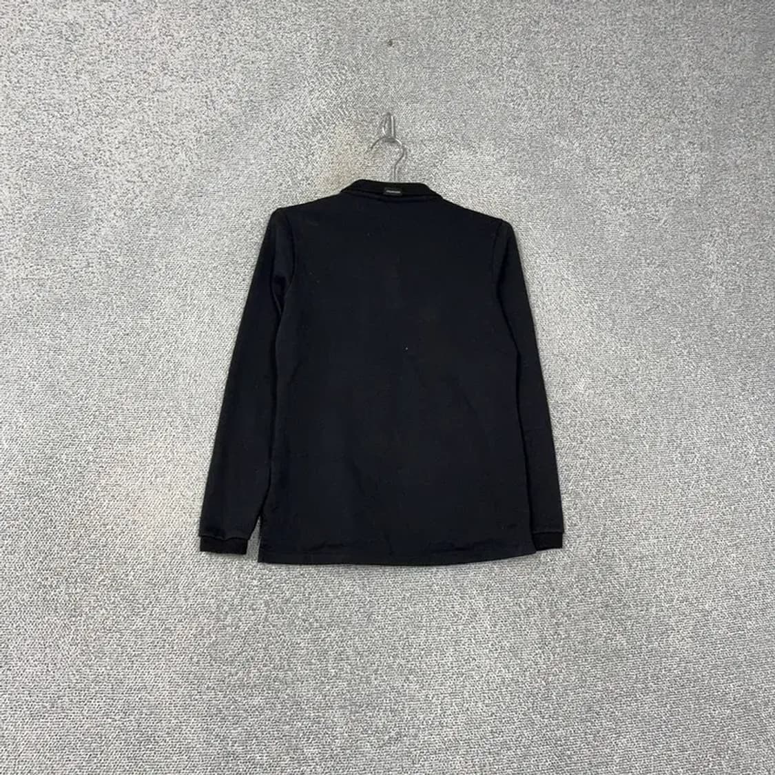 캘빈클라인 블랙 기모 로고 캐주얼 기능성 여성 카라티 S 상품이미지2