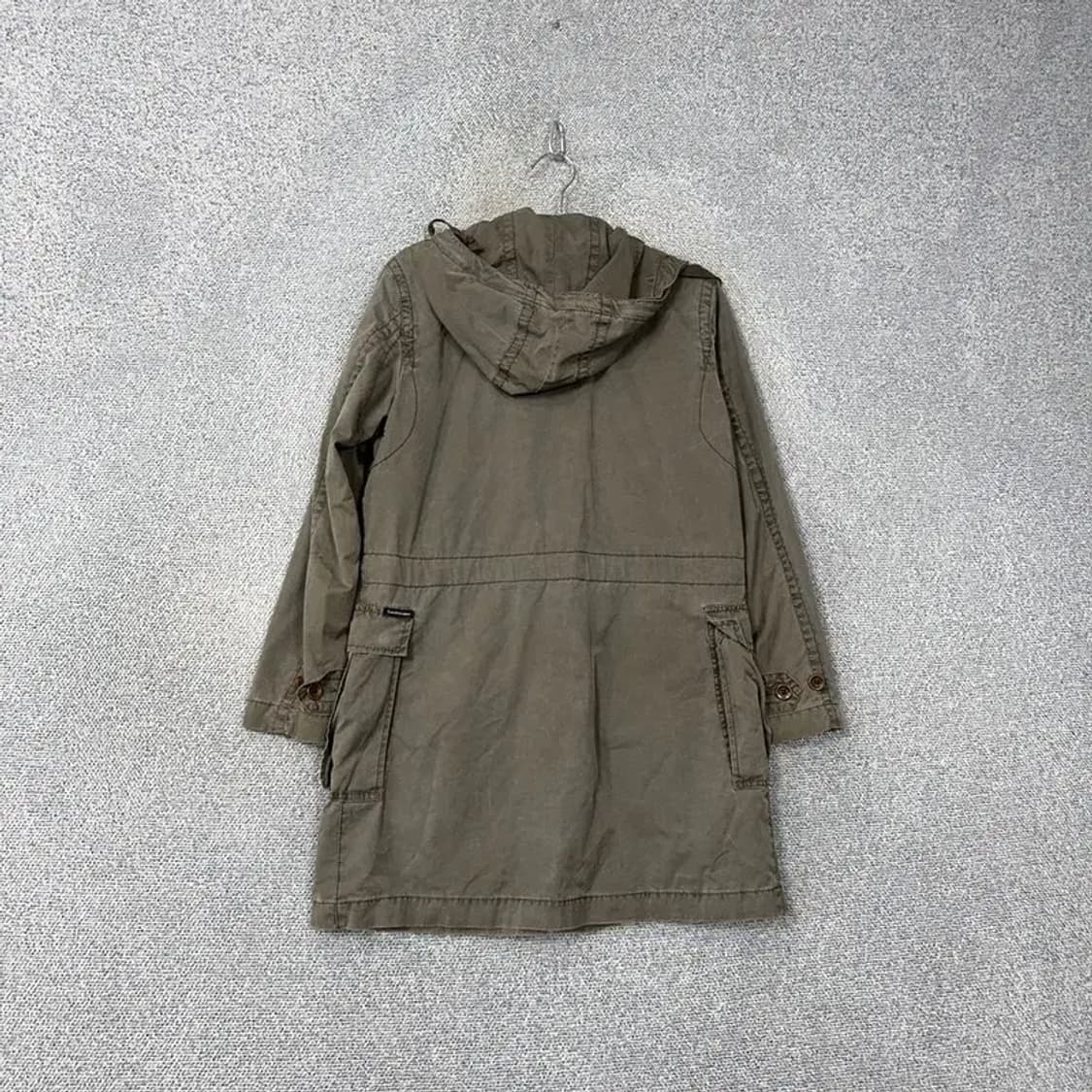 캘빈클라인 카키 빈티지 여성 야상 코트 S 상품이미지2