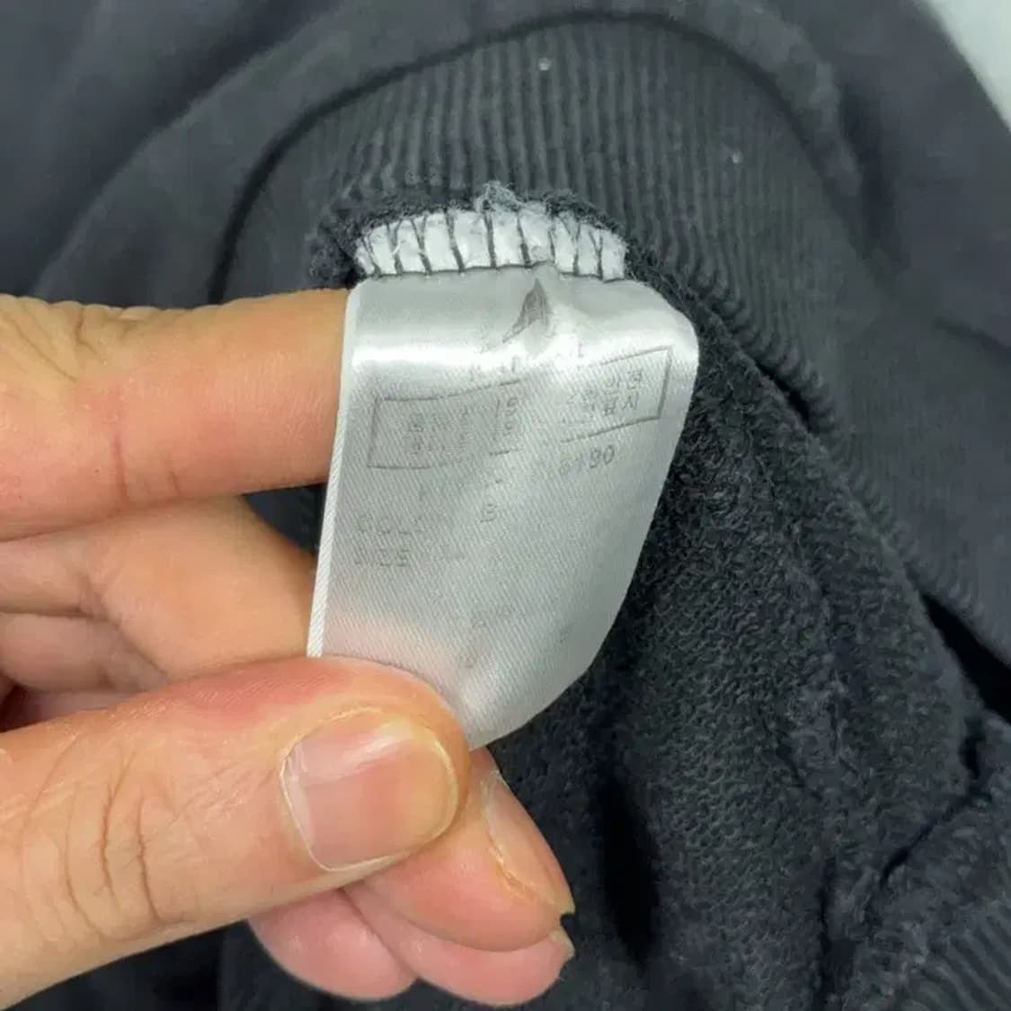 캉골 스펠 로고 캐주얼 블루 포인트 남성 맨투맨 XL 상품이미지4