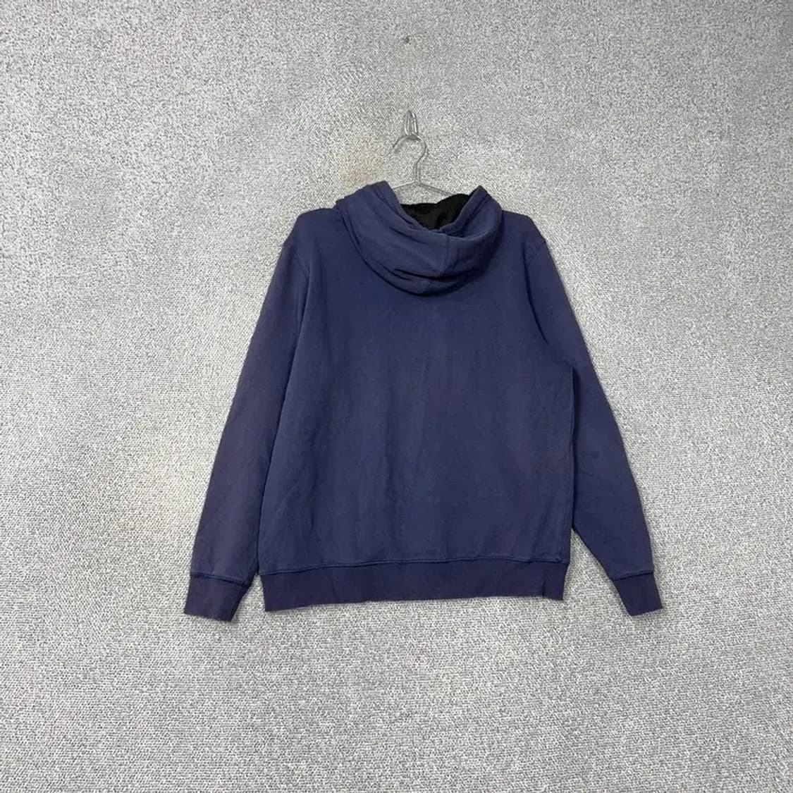 언더아머 빅로고 프린팅 네이비 오버핏 후드티 L 상품이미지2