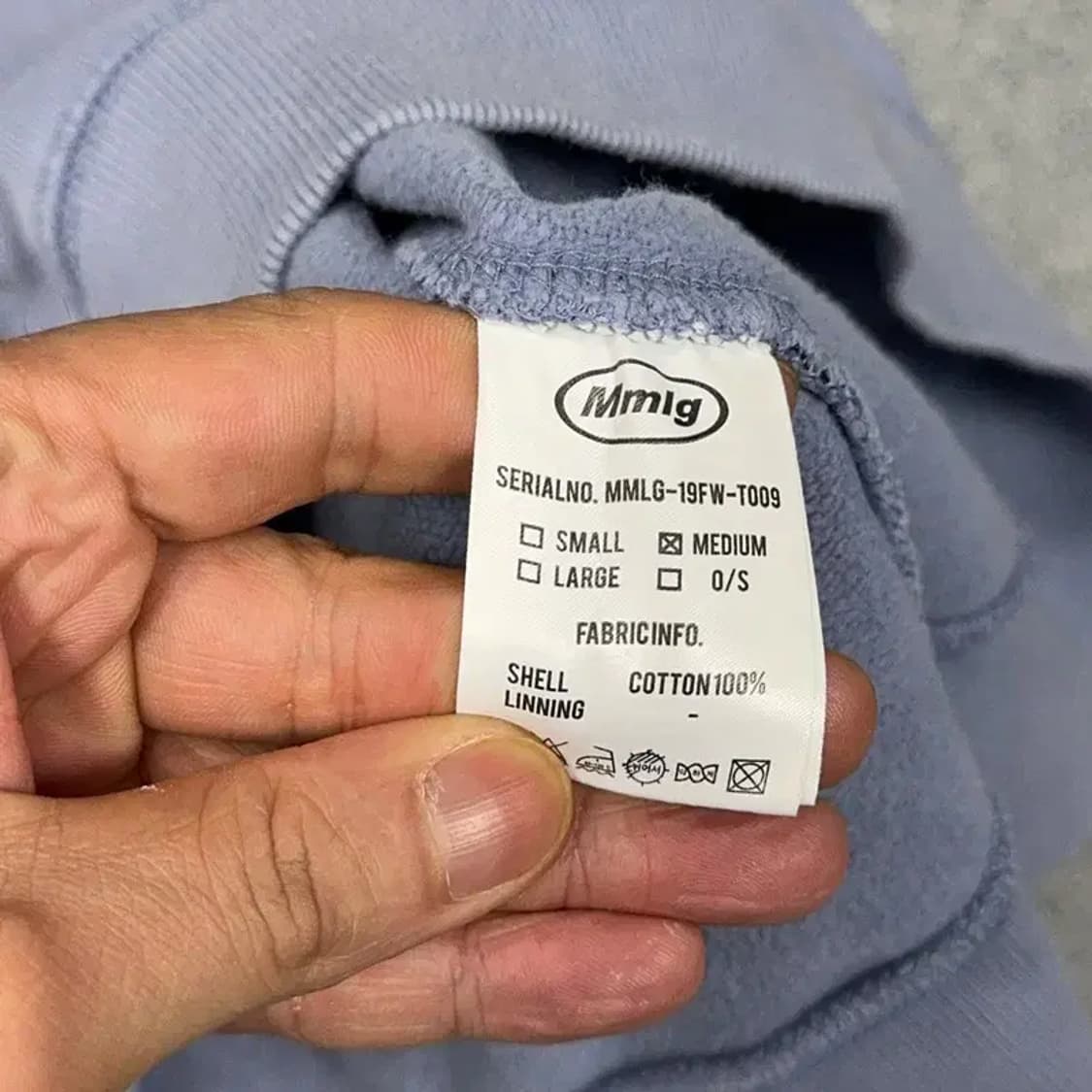 MMLB 캐주얼 프린팅 스웻셔츠 맨투맨 M 상품이미지4