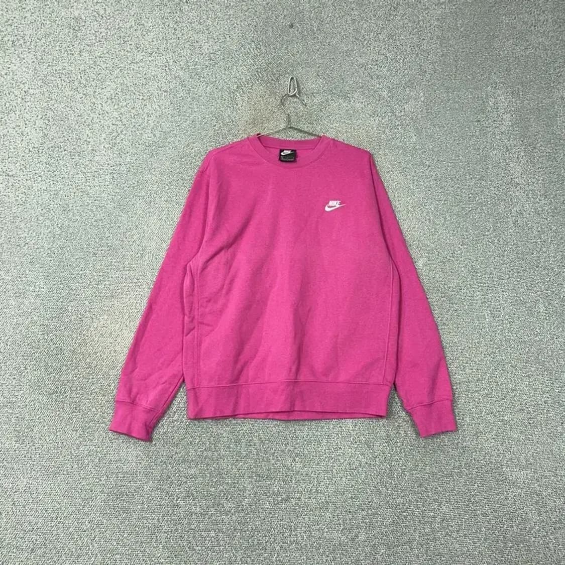 나이키 스우시 핑크 맨투맨 M 상품이미지1