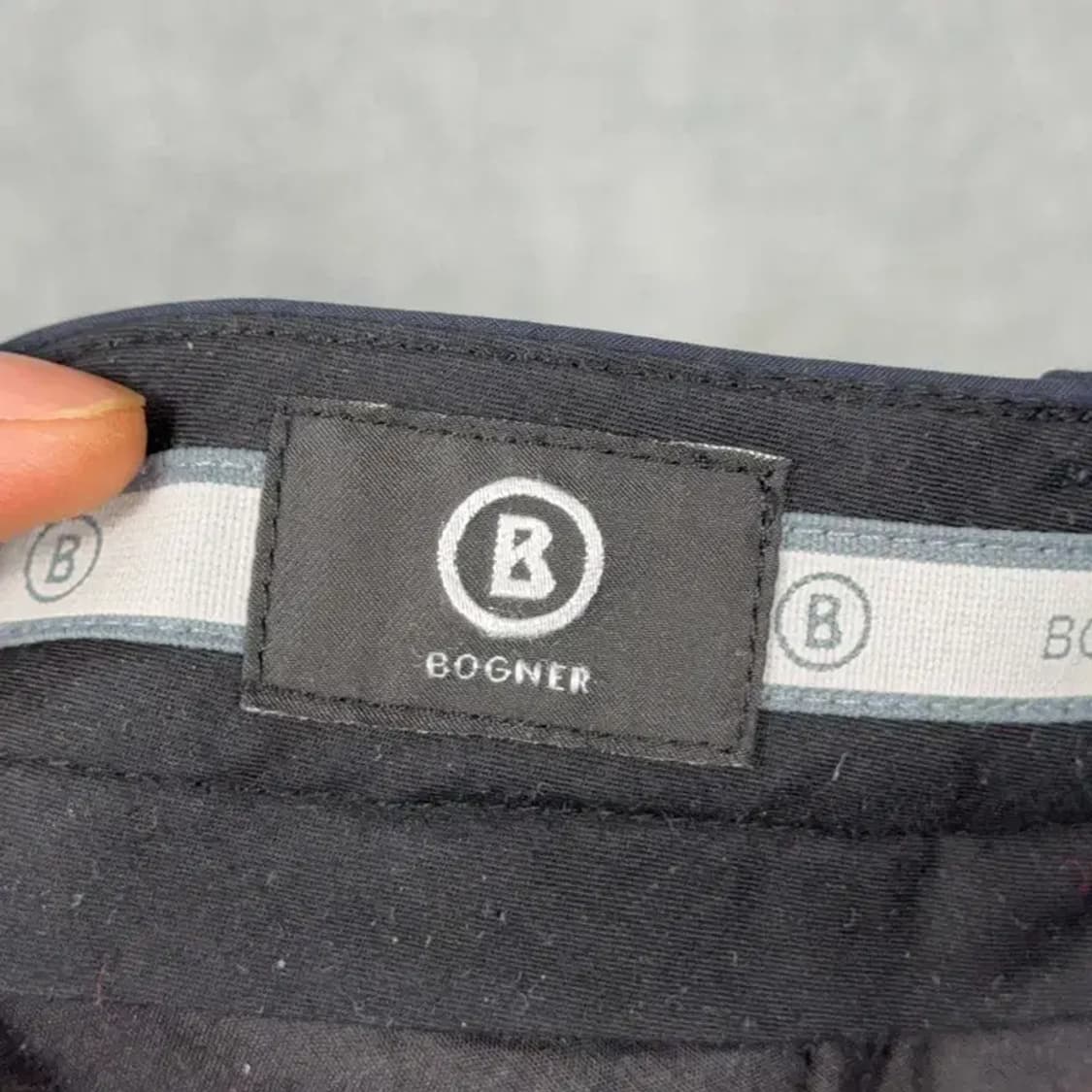 보그너 골프 남성 네이비 바지 31 상품이미지5