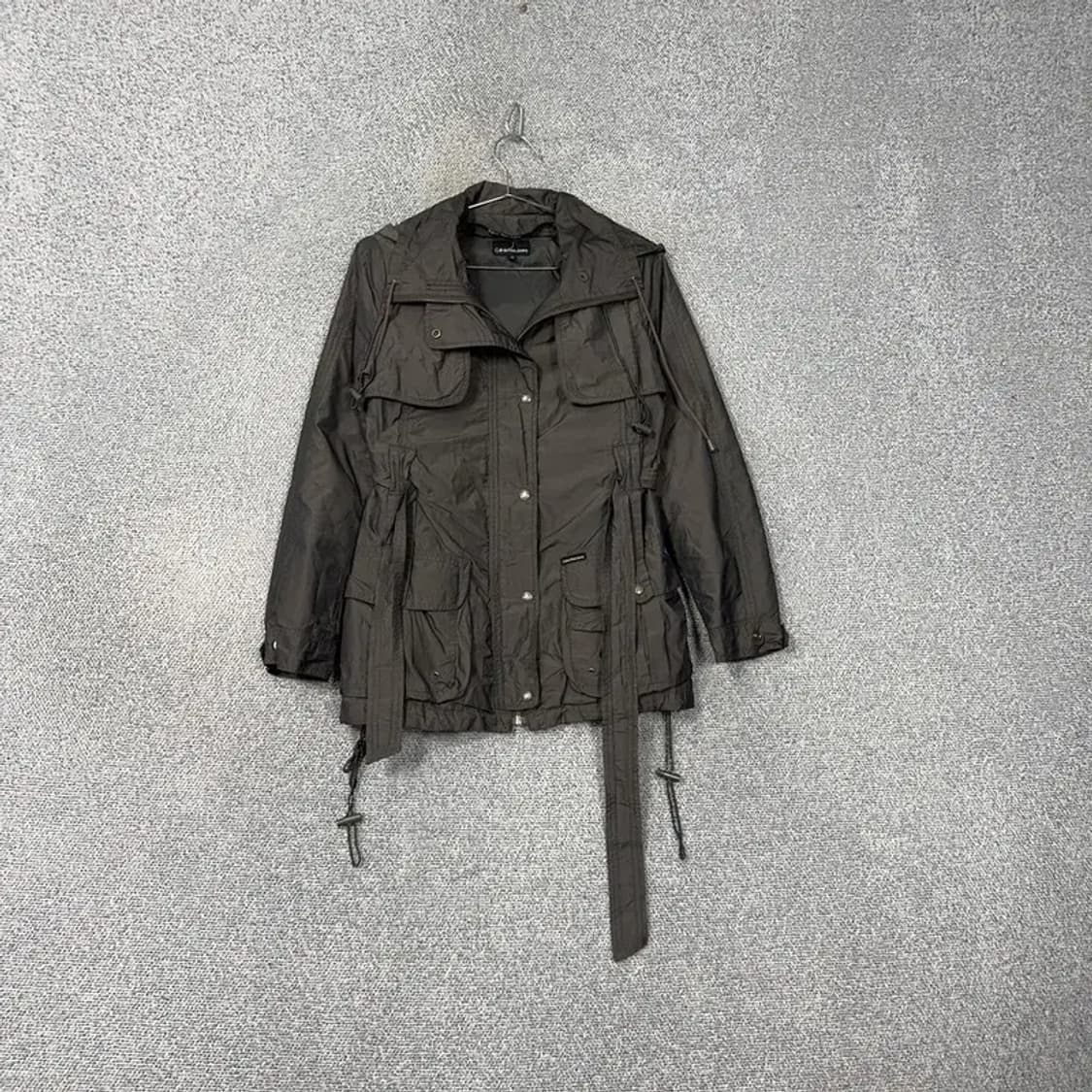 캘빈클라인 여성 벨티드 유틸 자켓 S 상품이미지1