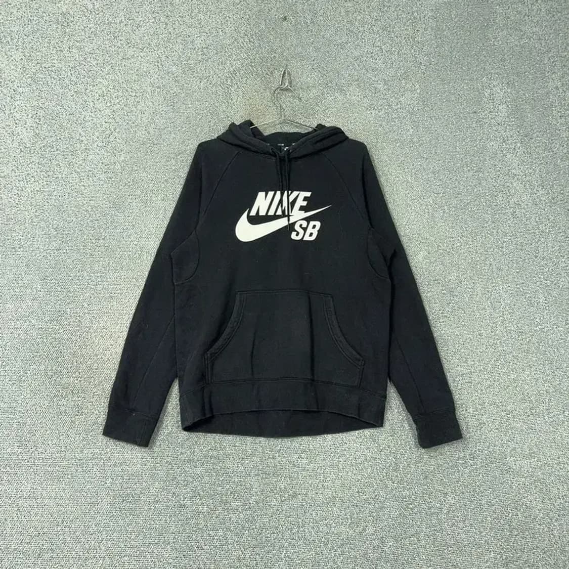 나이키 SB 로고 프린팅 블랙 후드티 M 상품이미지1