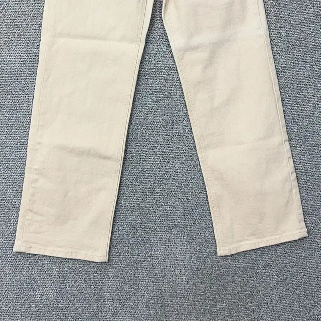 버커루 와이드핏 크림 팬츠 25 상품이미지4