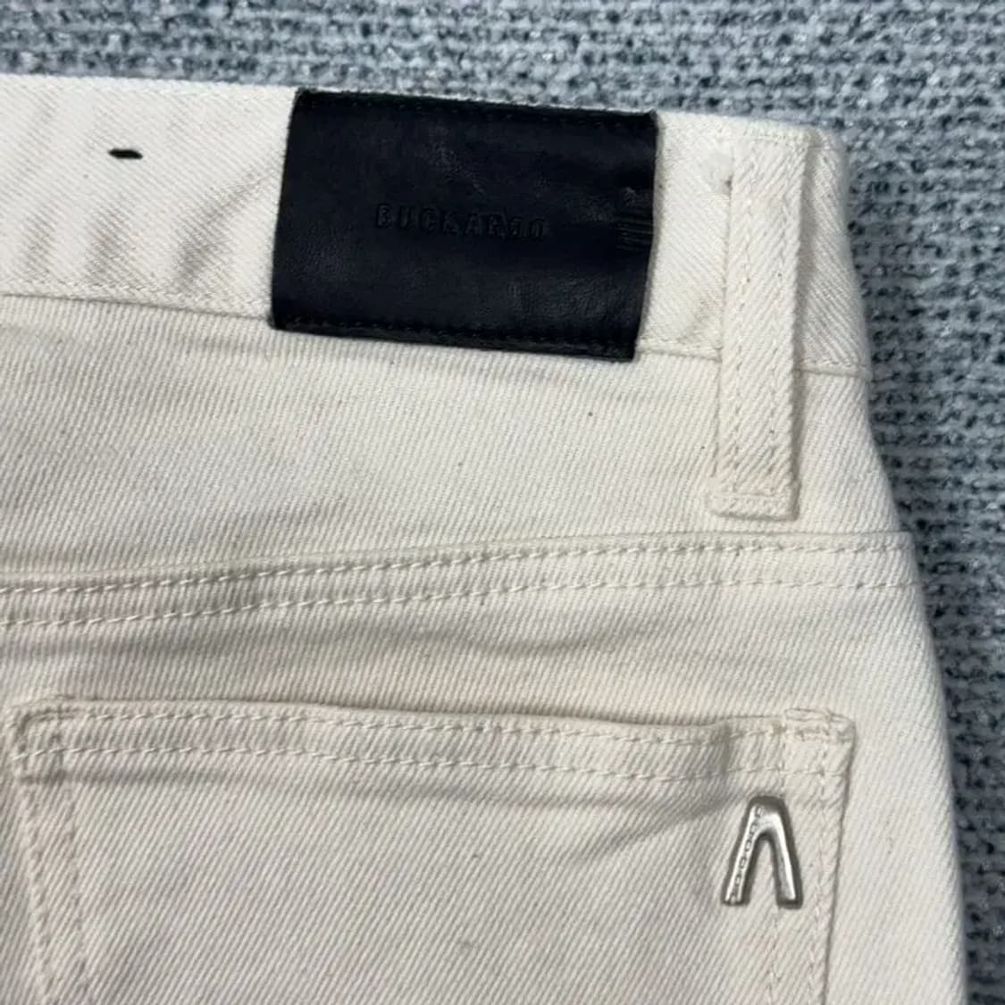 버커루 와이드핏 크림 팬츠 25 상품이미지6