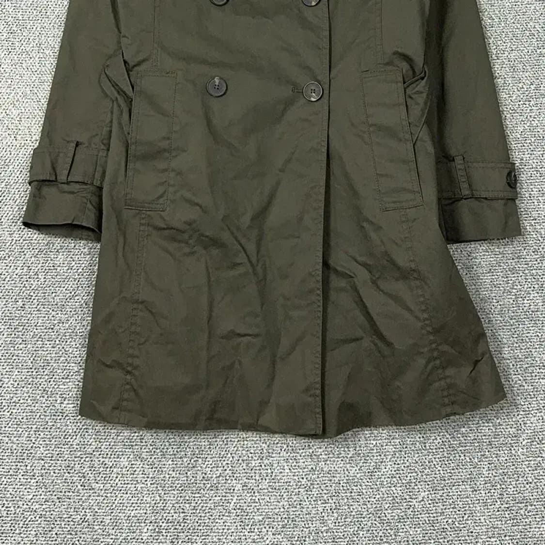 자라 벨티드 카키 트렌치 M 상품이미지4