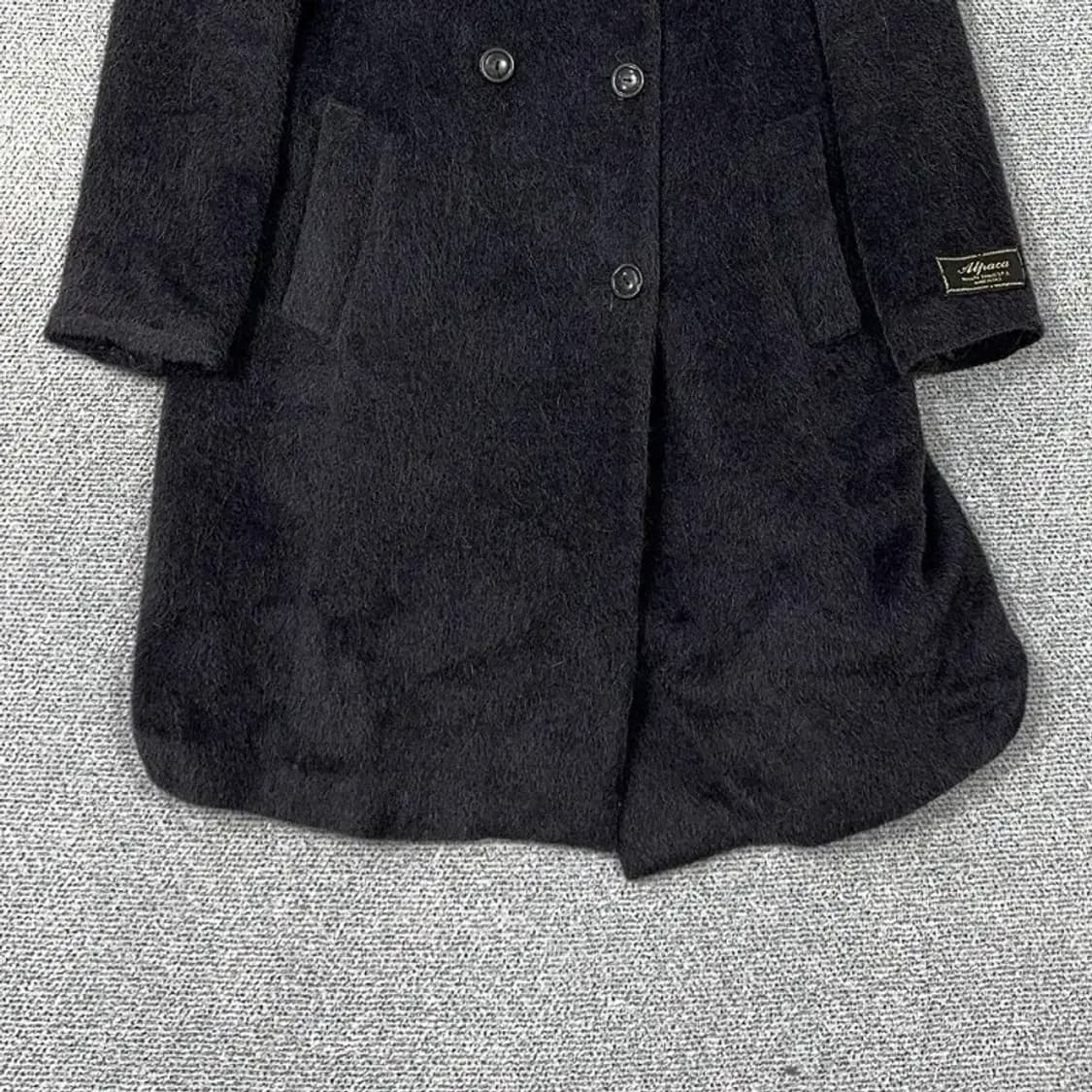 모조에스핀 알파카 블랙 코트 87-94-167 상품이미지4