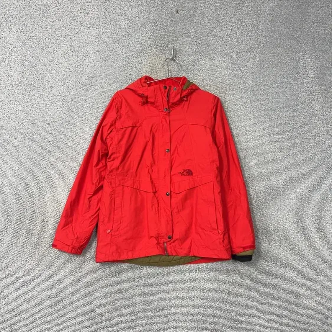 노스페이스 하이벤트 여성 레드 로고 바람막이 윈드자켓 90 상품이미지1