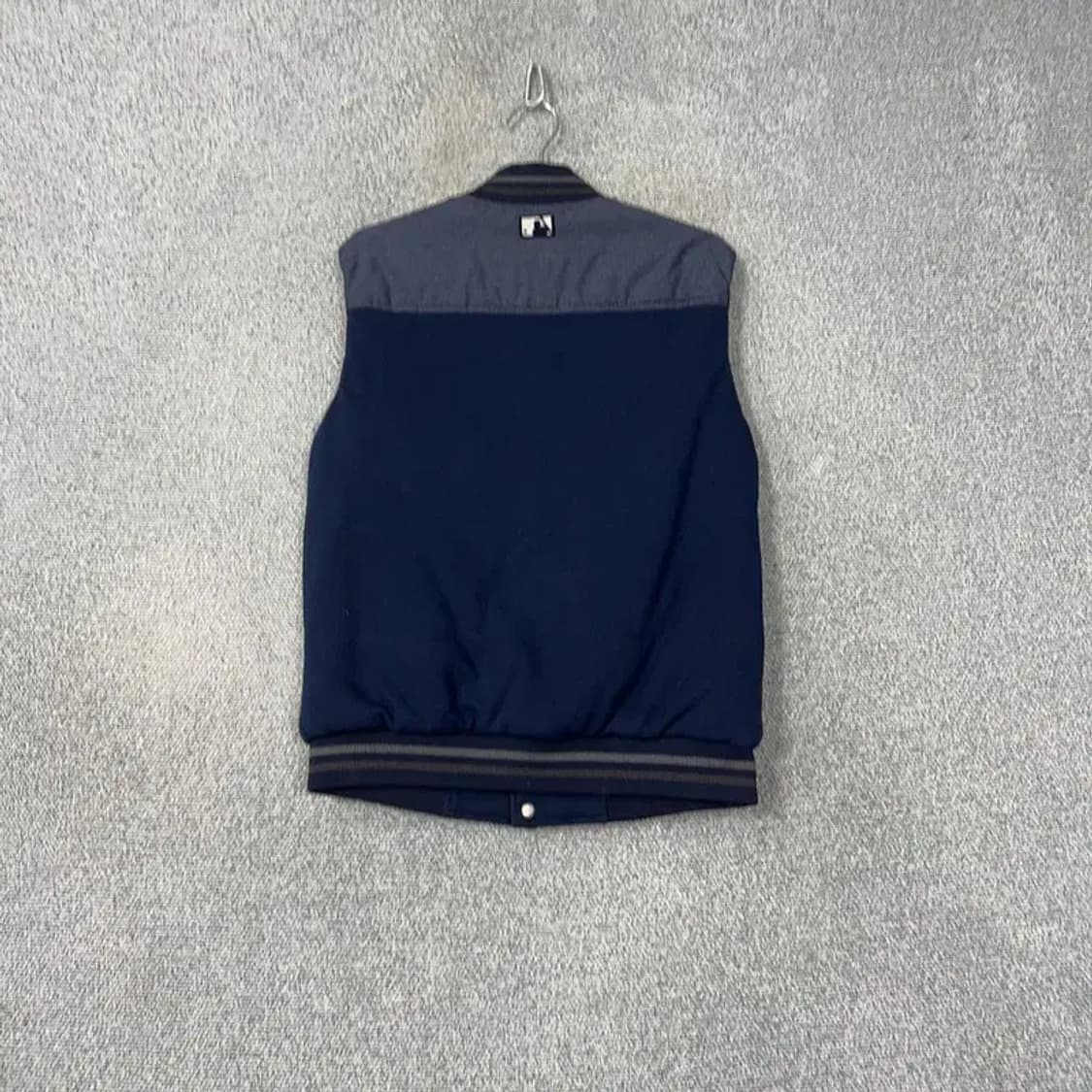 MLB 패치 로고 네이비 경량 조끼 95 상품이미지2