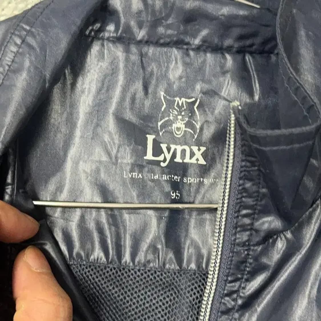 링스 골프 남성 네이비 우븐 자켓 95 상품이미지3