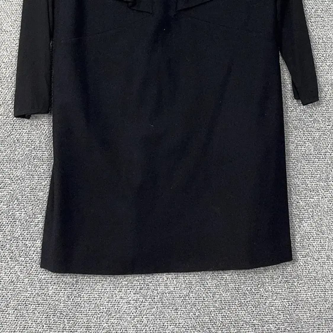 구호 코튼 블랙 원피스 88-96-165 상품이미지4