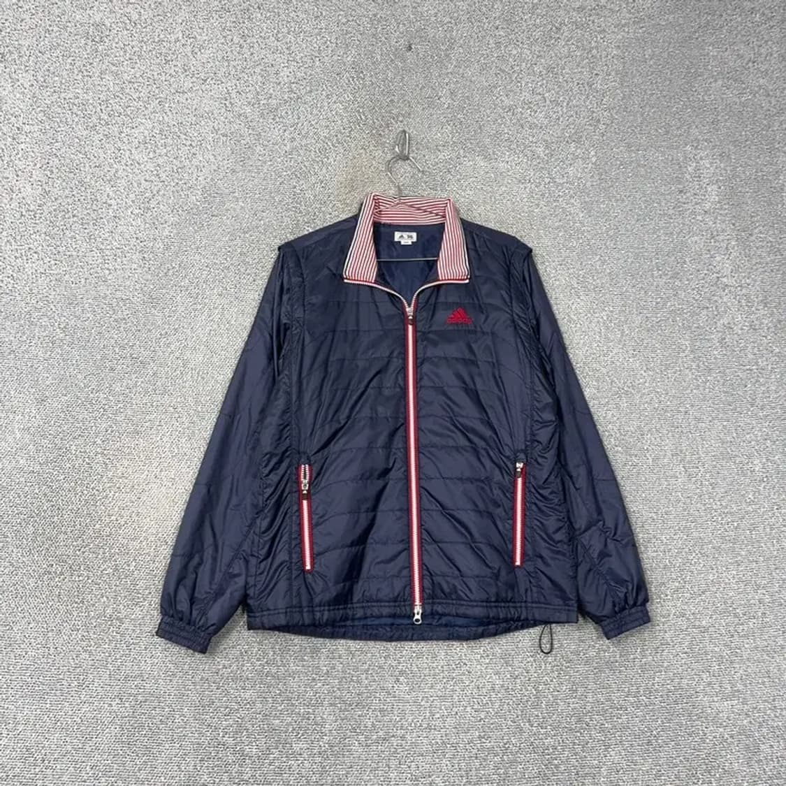 아디다스 골프 경량 네이비 자켓 M 상품이미지1